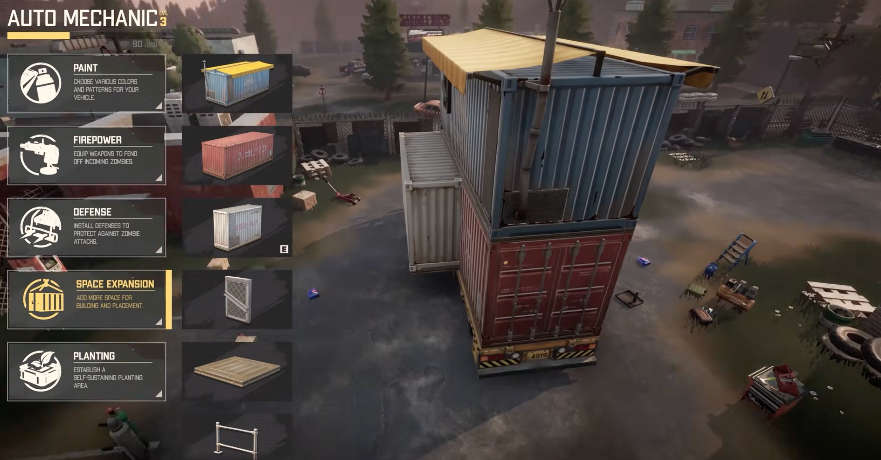 Zeverland container truck with upgrade options